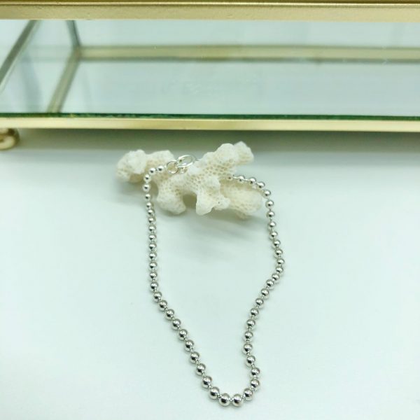 Bracelet billes Argent | Seychelles